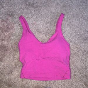 Lululemon Vibrant Hot Pink Tank Top